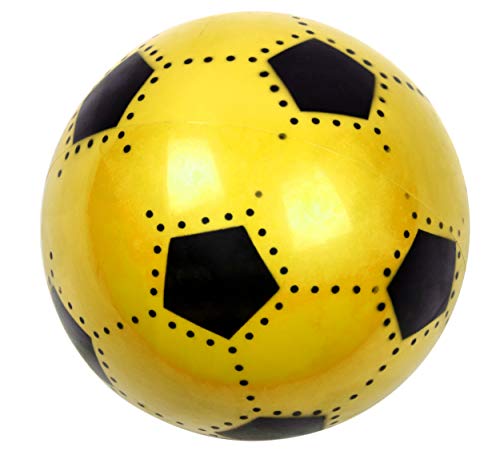 4er Set Kinder Fußbälle – Ø 23 cm – Leichte PVC Spielbälle in bunten Farben – Weich & aufblasbar – Für Garten, Pool, Scwimmbad, Schule & Freizeit – Spielball-Set für Kinder ab 3 Jahren