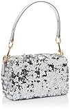 Love Moschino BORSA PAILETTES+TPU ARGENTO