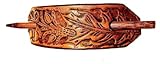 MADE IN AMERICA. LEATHER HAIR BARRETTE W STICK UNIQUE SHAPED PONYTAIL HOLDER CHOICE OF 8 GREAT ACCENT COLORS… #1058