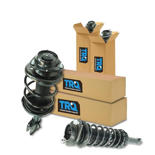 Image of TRQ Front and Rear Strut & Coil Spring Assembly Set Driver & Passenger Sides Compatible with 10-12 Subaru Outback