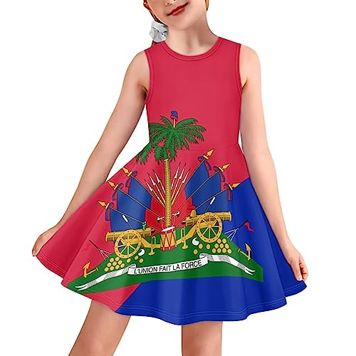 Casual Princess Summer Dresses for Baby Little Girl Halter O-Neck Beach Sundress Plus Size 3-16Y Kids Toddler Skirt
