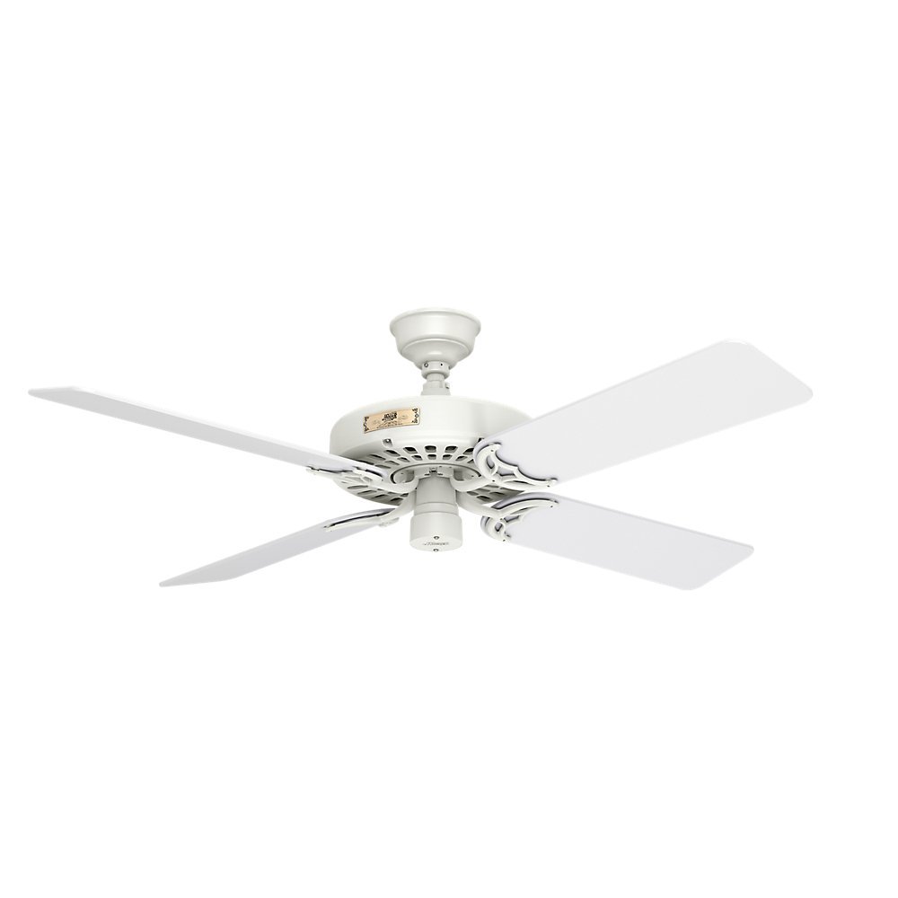 Hunter Indoor Outdoor Ceiling Fan With Pull Chain Control