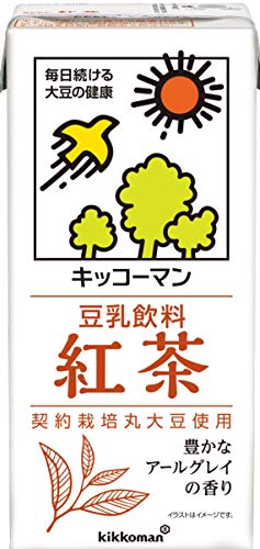 関連商品：kikkoman キッコーマン 豆乳飲料 紅茶 1L 6本の商品画像
