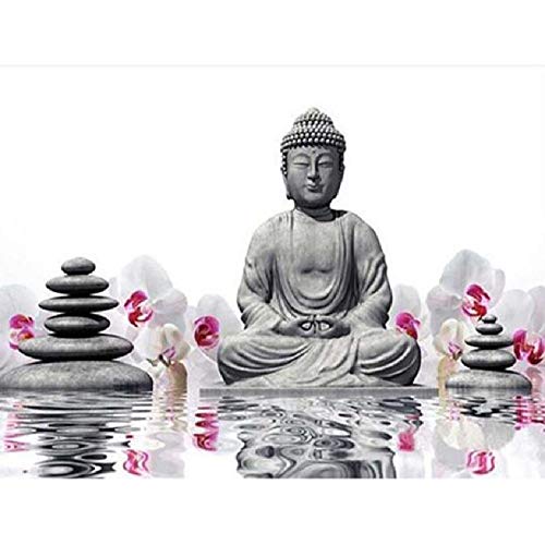 MAIYOUWENG Wooden Adult Jigsaw 1000 Stück Buddha-Statue Und Zen Sehr Anspruchsvolle Erwachsene Und Teenager Casual Puzzle Cover
