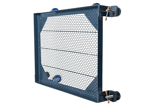 Image of BASE-D,Front Load(19 * 24-Grey) Angle (Iron) Stand,Suitable for LG(5.5 to 7.0 Kg) Samsung (6.0 & 6.5 Kg) and for VOLTAS (6 kg) W /Ms- Rat Mesh,Castor Wheels & Legs - Model: Base Max