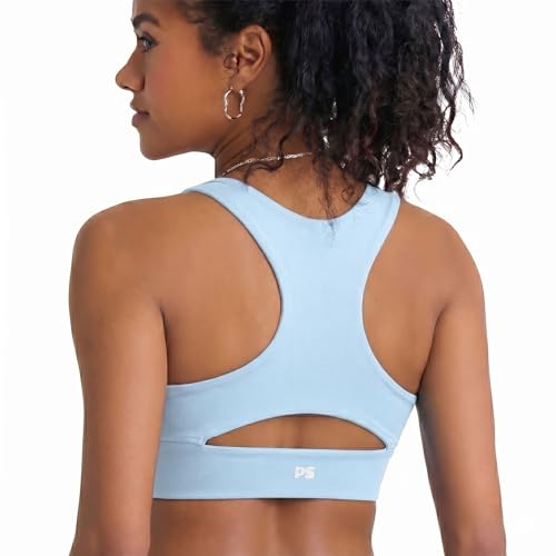 Image of POPSUGAR Sports Bras for Women - Y Back, High Neck, Strappy & Long Line Padded Racerback Bra Workout Yoga Top Racer Back Bra