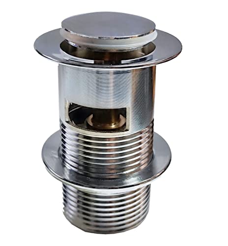 Vidanger Universel Avec Trop-Plein pour Les Et Lavabos - Click Clack Cover