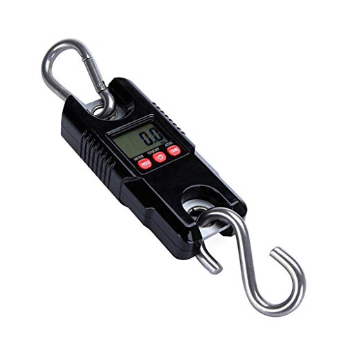 Mini balanza grúa electrónica 300kgx0.1kg negra miniatura 1