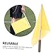 MOBUTOFU 2pcs Soccer Referee Flags Multi-use Signal Flags for Outdoor Sports for and Events Comfortable Grip for Easy Handling