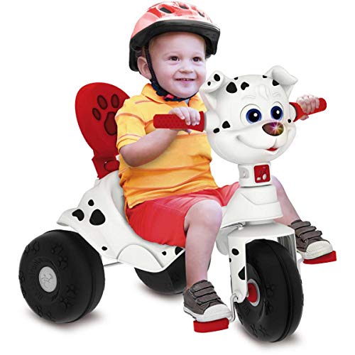 Triciclo Tonkinha Doggy Passeio E Pedal Bandeirante Branco