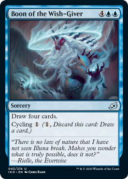 Amazon.com: Magic: The Gathering - Boon of The Wish-Giver - Foil
