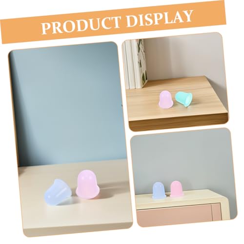4 pcs de ventosas de masaje de silicona portátiles para tratamiento de celulitis y articulaciones miniatura 3