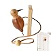 Klopfspecht Aus Holz 9CM Woodpecker Türklingel Specht Klopfspecht Türschild Klingel Für Spielhaus Kinderzimmer Kinderspielhaus
