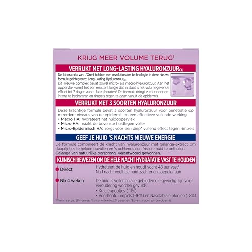 L’Oréal Paris Revitalift Filler Nachtcrème 50 ml - View 4