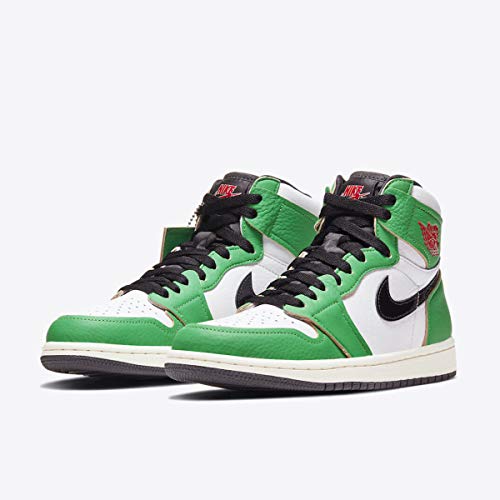 Nike Jordan Women's Shoes Air Jordan 1 Lucky Green DB4612-300 (Numeric_6)