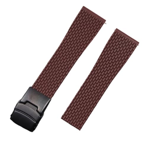 Bracelet montre silicone quick release anti-irritation boucle métal