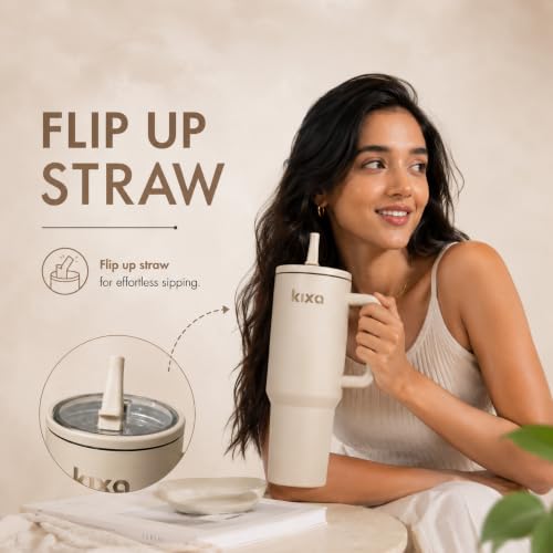 Image of HydroFlow Tumbler 1200 ml Hot & Cold Tumbler (Leakproof) (Oatt)