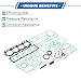 VekAuto 1 Set Cylinder Head Gasket Kit for NISSAN Engine.TD27 Efficiency Seal Metal Rubber Engine Valve Gasket Set