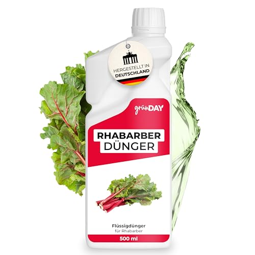 Rhabarber-Dünger 500 ml – Flüssiger mineralischer NPK Dünger...