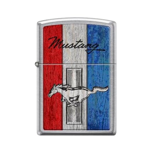 Zippo Lighter - for Ford Design Windproof Lighter (Ford Mustang Ponny Z5552)