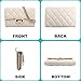 Small Black Clutch Purses for Women with Quilted Designs, Women's Trendy Quilted Crossbody Bags - Stylish Shoulder Handbags (Beige)