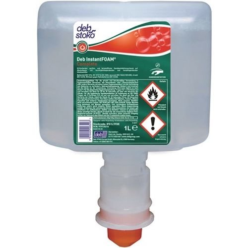 Schaum-Handdesinfektionsmittel Deb InstantFOAM Complete 1l/1,2 (TF)l Kartusche