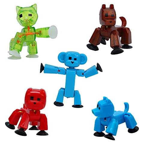 Stikbot Pets Set with 5 Action Figures Cover