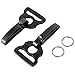 SdTacDuGe Metal Key Ring Holder Quick Hook System Belt Loop Fit up to 2.25” Wide Belt-2 Pack