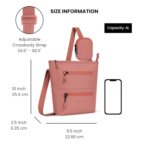 Image of Sherpani Sadie, Nylon Crossbody Bag for Women, Shoulder Bag (Desert)