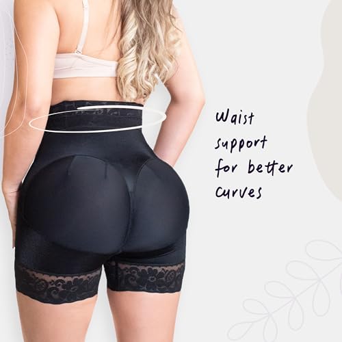 by Fajatex | Colombian Butt Lifter Panties |Tummy Control |Not visible| Fajas Colombianas Medium Waist Shapewear4