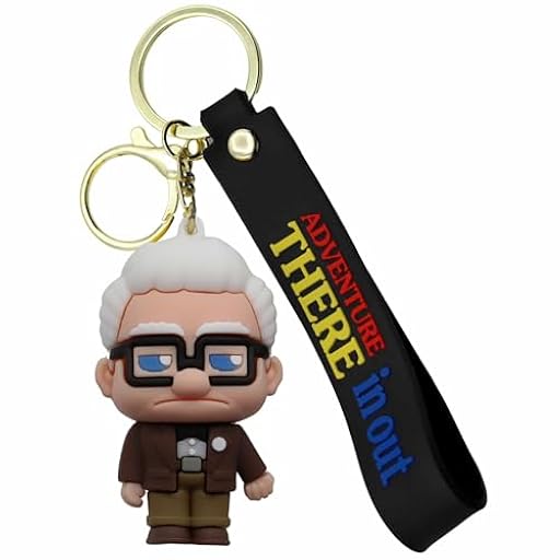 AUTOZOCO Llavero Carl, Película UP, dibujos animados, Colgante, Porta llaves de Carl, Llavero 3D UP, Compatible con Disney, Silicona | Ya disponible en tu tienda friki favorita! En mundofriki.es! AUTOZOCO Llavero Carl, Película UP, dibujos animados, Colgante, Porta llaves de Carl, Llavero 3D UP, Compatible con Disney, Silicona | Ya disponible en tu tienda friki favorita! En mundofriki.es!