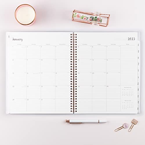 Blue Sky 2023 Weekly And Monthly Planner, January - December, 8.5" X 11", Frosted Cover, Wirebound, Joselyn (142079) #TOP2