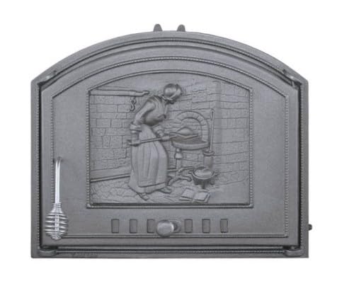 Innbee Puerta de hierro fundido Dchs2 Horno 485 x 410, H1210