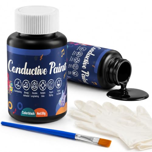 YOTEBLE Guitar Shielding Paint Highly Electrical Conductivity 50G