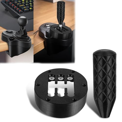 Shifter Mod Kit Fit Logitech G25/G27/G29/G920/G923 Wheel - 6-Speed Magnetic H-Pattern Upgrade, Universal Fits for PlayStation/Xbox/PC