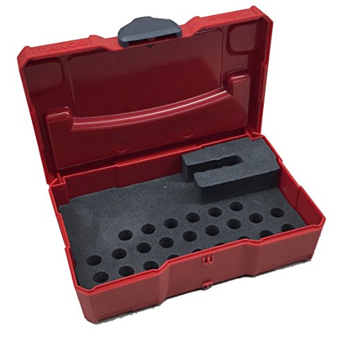 Preisvergleich Produktbild TANOS Micro systainer® rot mit Bit-Einlage leer