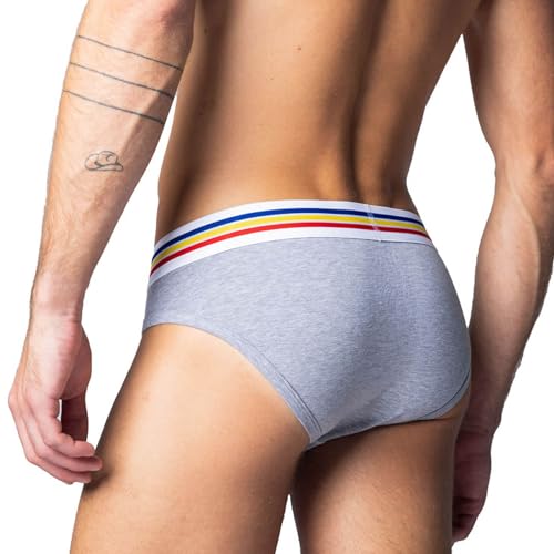 Athletic Stretch Cotton Brief | Soft Cotton Blend for Breathable Comfort | Classic Cut with a Secure, Contoured Fit3