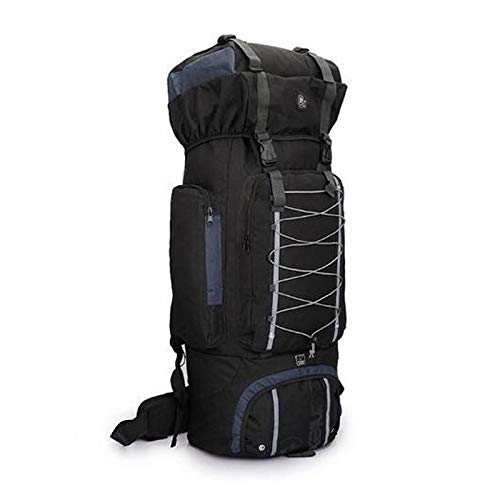 Mochila Dagg Camping Adventure 80 Litros Preto com Azul