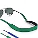 2 Pack - N2N Neoprene Glasses Sunglass Straps, Durable & Soft Eyewear Retainer Designed with Floating Neoprene Material (Blue&Green)