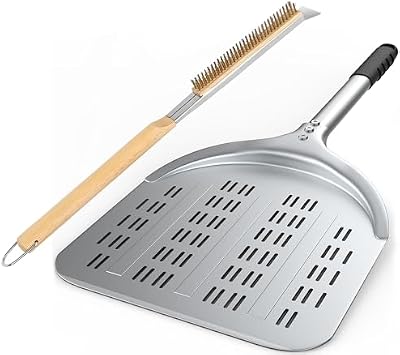 12 Pizza Peel & 26 Oven Brush