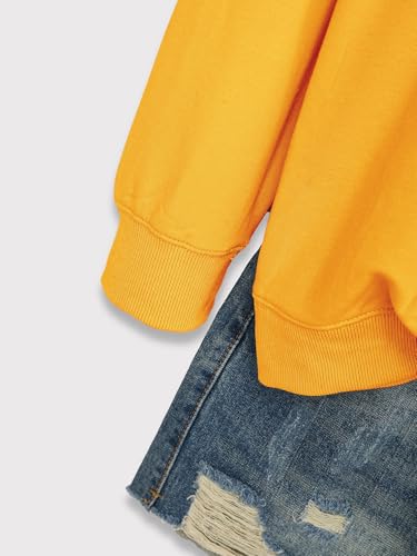 Football Sweatshirt For Women Game Day Long Sleeve Shirts Graphic Crewneck Pullover Tops, Fall Winter Sweatshirt4