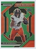 Football Trading Card 2024 Panini Prizm Draft Picks New Recruits Green #5 Ollie Gordon II EX/NM