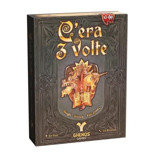 C'era 3 volte - Gioco di carte - 10+ Anni - 2-6 Giocatori - 30 Minuti