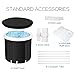 Thyle 2 Pcs Ice Bath Tub for Athletes Portable Bathtub for Recovery Cold Plunge Tub for Athletes Training Therapy Inflatable Bathtub Adult Spa Outdoor Barrel for Bucket for Baths and Soaking