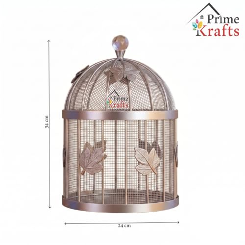 Image of Insect-Resistant Fruit and Vegetables Basket with Lid | Decorative Mesh (Jaali) Fruits and Vegetables Holder for Home and Kitchen - Silver