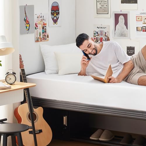 Image of GRT 2 Pack Twin XL Mattress Protector Waterproof, Breathable & Noiseless Waterproof Mattress Protector Fitted Deep Pocket from 5 inch to 19 inch, Smooth XL Twin Bed Mattress Cover Machine Washable