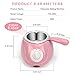 Melting Fondue Set,MINI Electric Chocolate Melting Pot,Cheese Fondue Pot,Chocolate Fondue Fountain,Warmer Machine for Milk Chocolate,Cheese,Butter,Candy