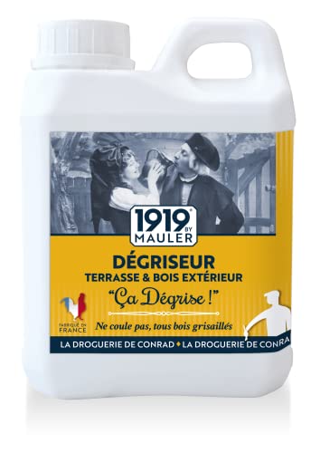 Dégriseur bois extérieur 1L pour raviver votre terrasse avant les beaux jours