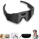 DianSCJ Baseball Glasses with Camera Youth, 4k HD Pov Sports Glasses with Camera, Smart Recording Camera Glasse (#B)