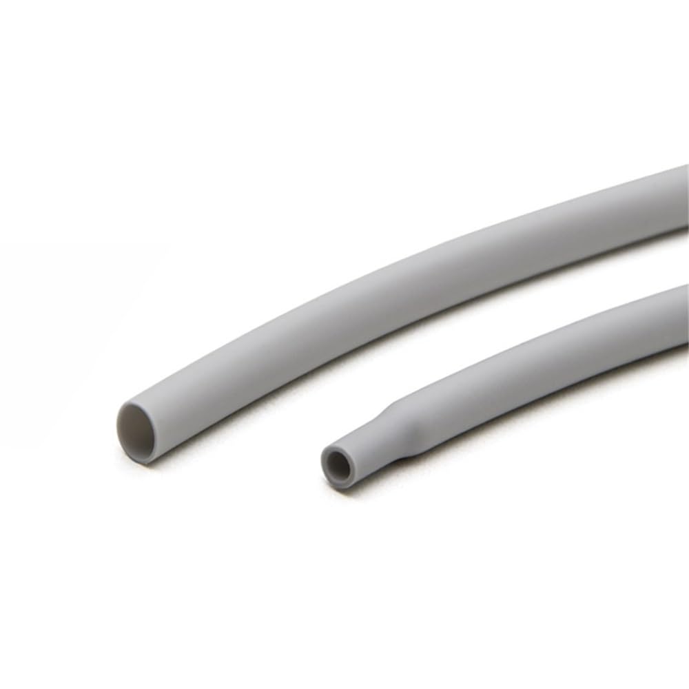 Tubos termorretráctiles, Tubo termorretráctil de Silicona Gris, Varios tamaños, Protector Alambre for Bricolaje, Funda for Cable(12mm*5Meter)